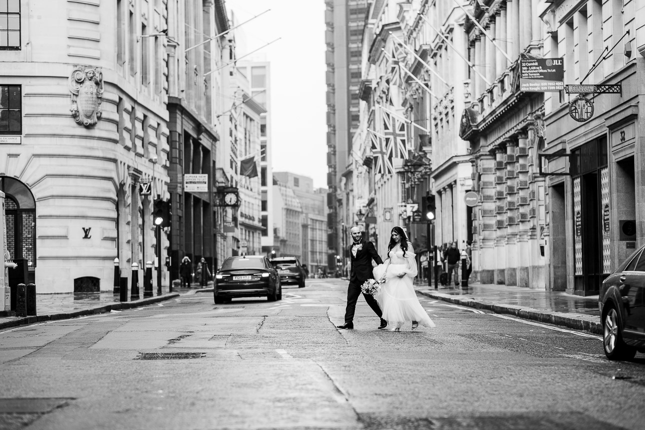 Heenal + Carl at Hackney Town Hall